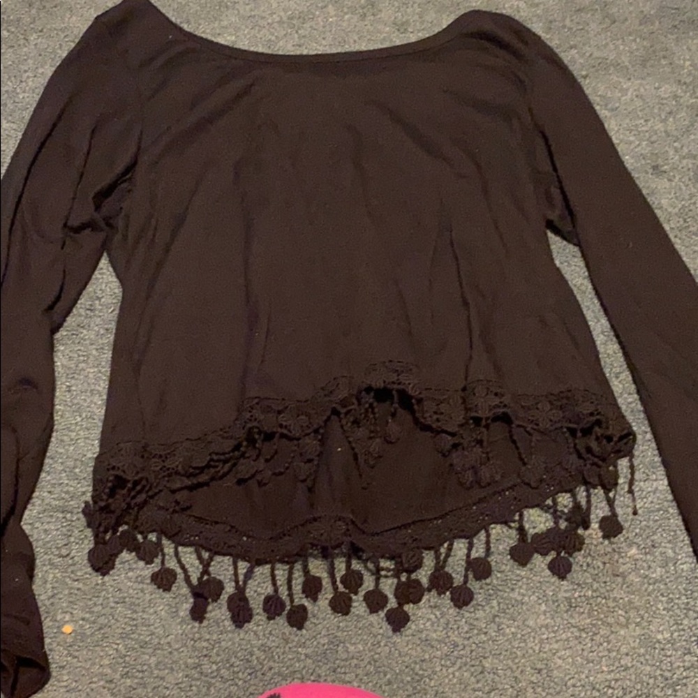Cute black top